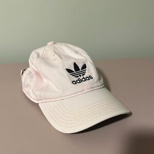Adidas Light Pink Cap with Black Logo